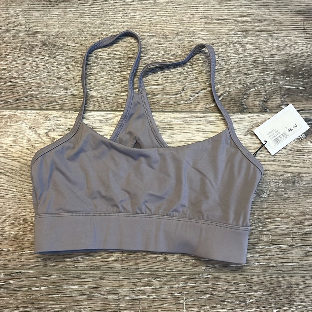 Varley Gray Sports Bra